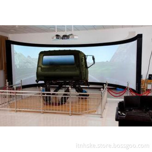 Right side motion driving simulator , 6 dof motion platform